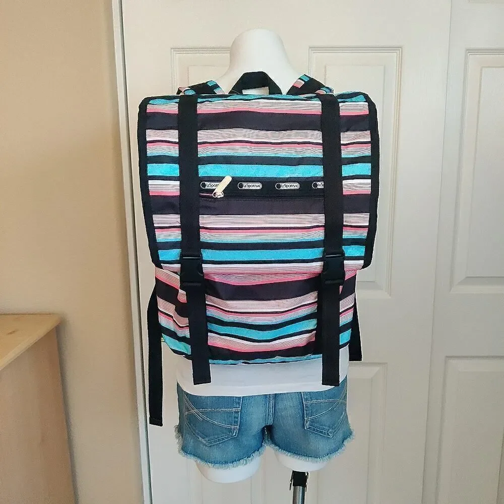 Lesportsac tennis stripe