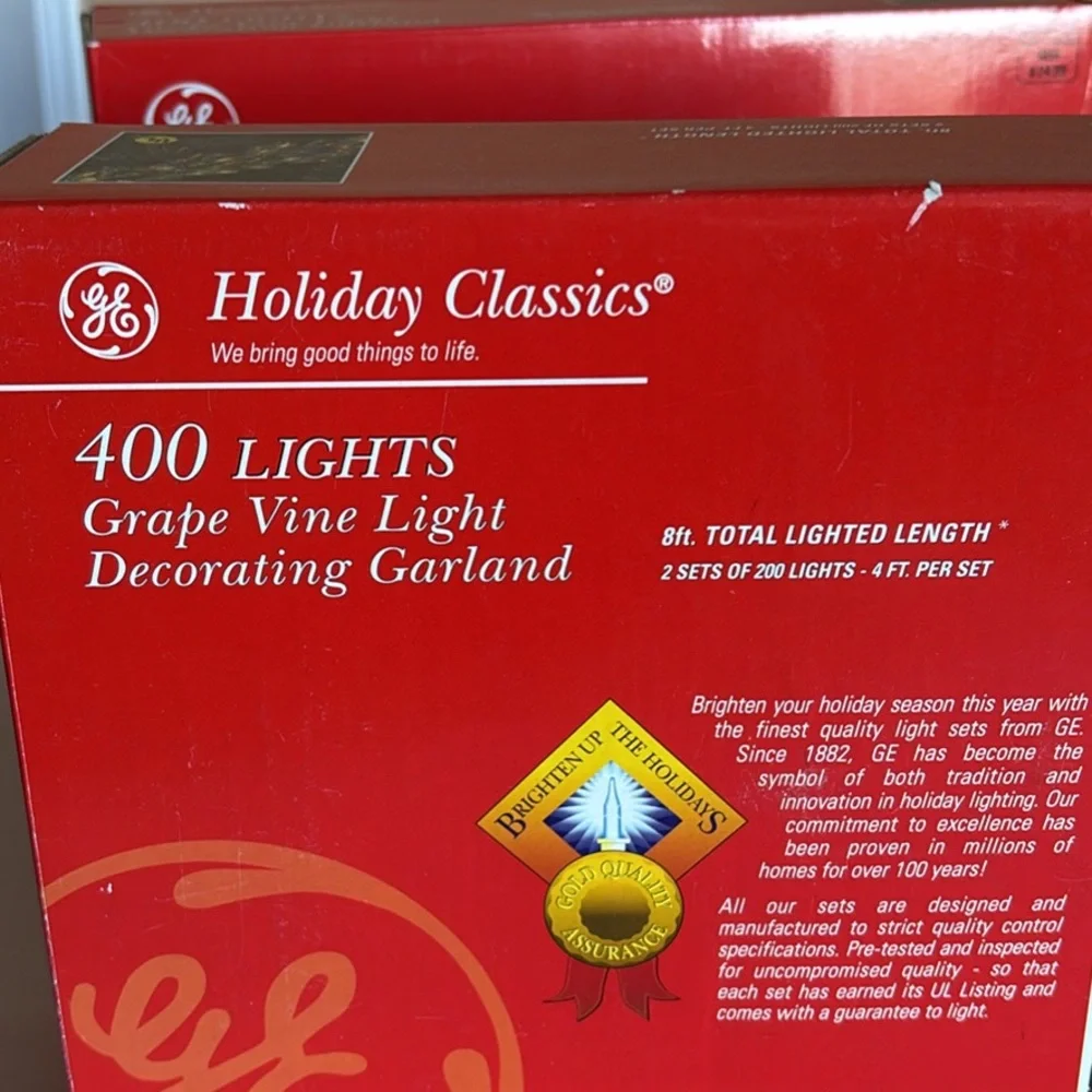 GE Holiday Classics brand ge
