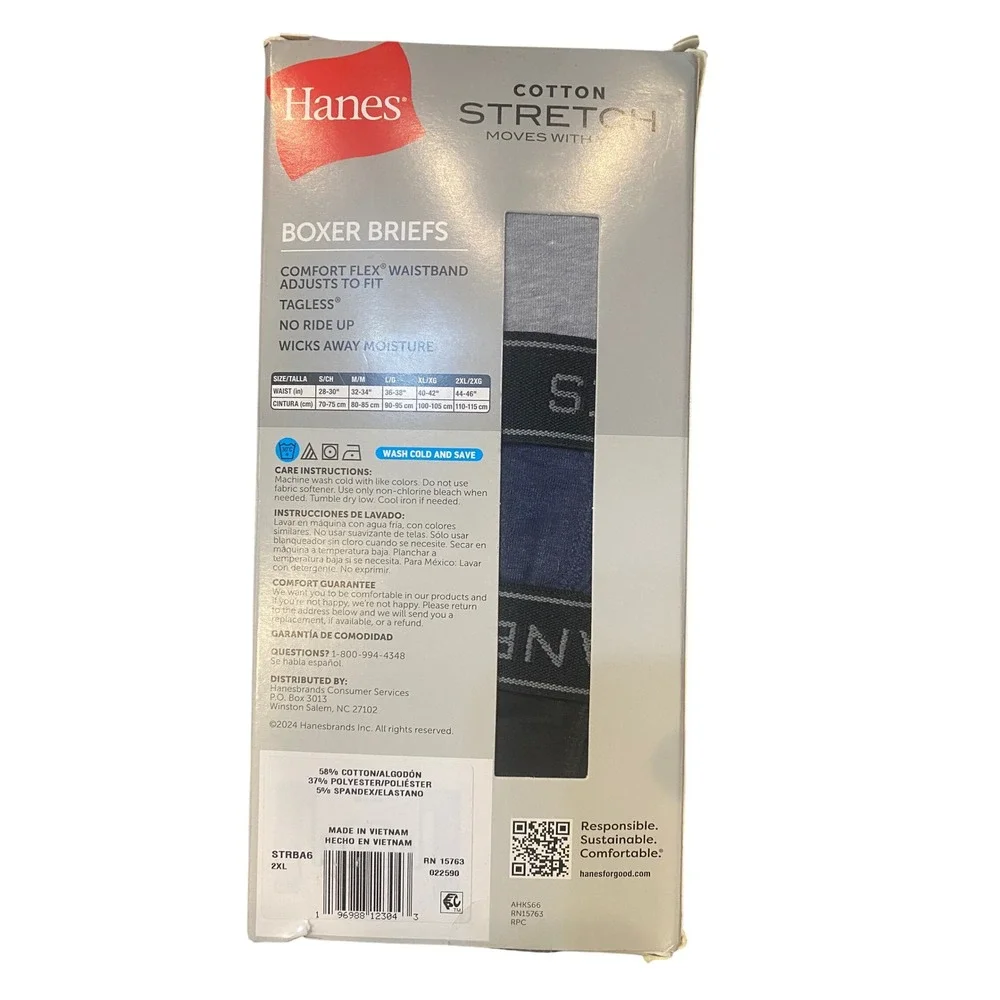 Hanes cotton stretch