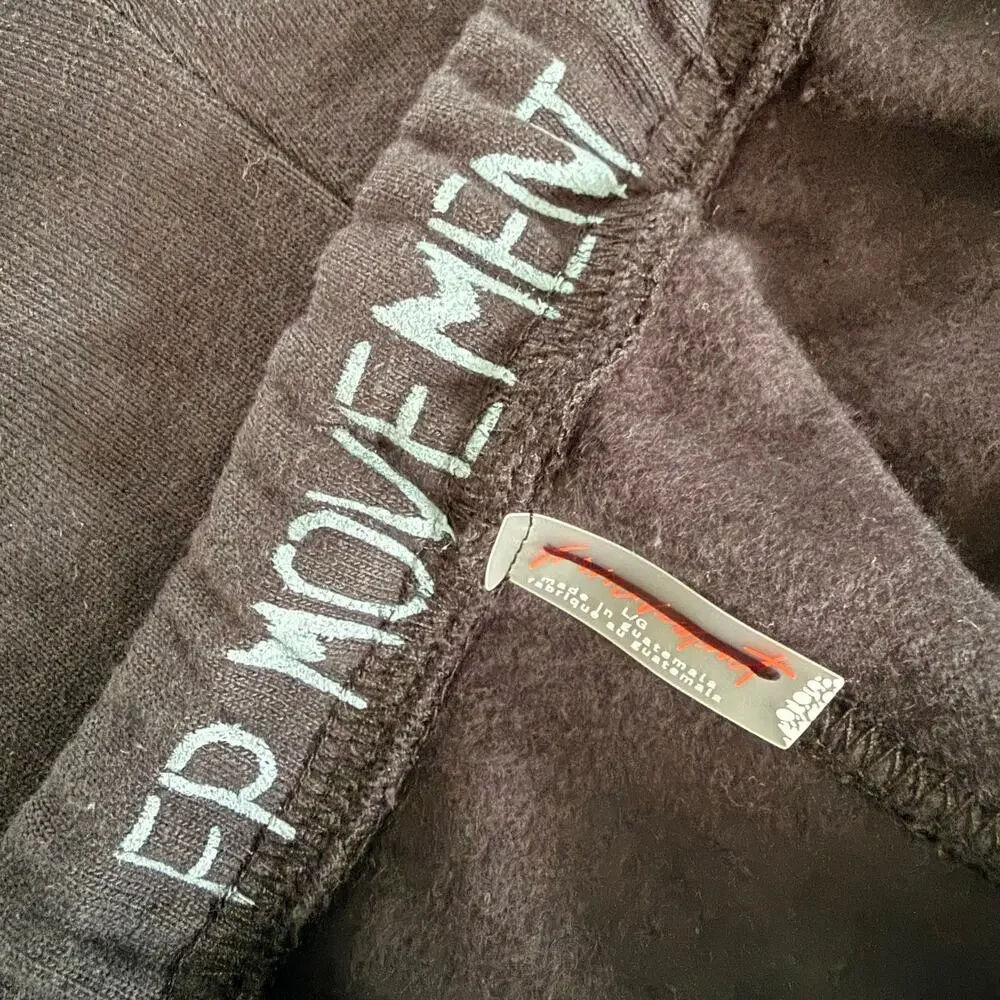 Free People shorts sweat shorts jogger activewear Movement cotton black Large