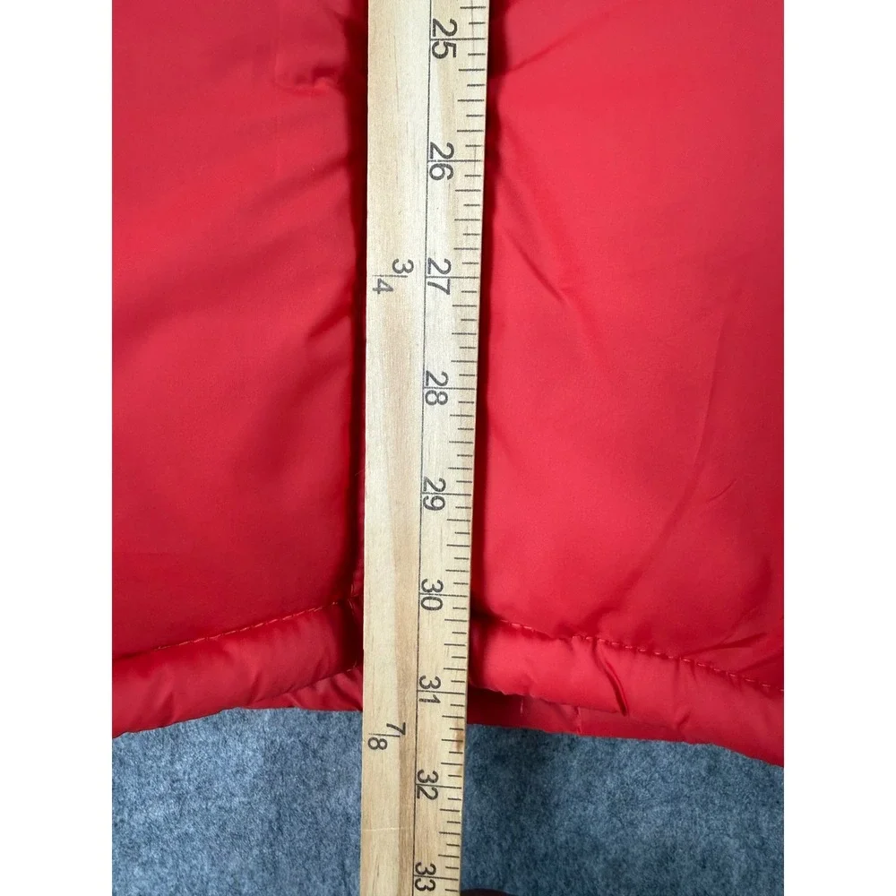 Getrey x RX Fashion Is A Drag Puffer Jacket Red XXL Graphic Streetwear