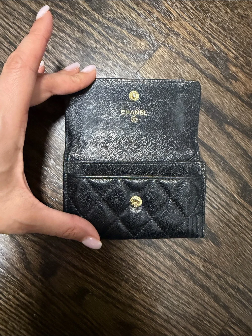 CHANEL Boy Card Holder