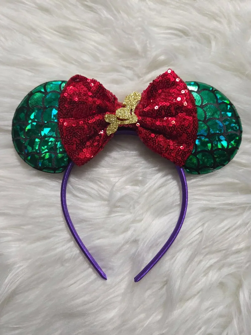 Little Mermaid Minnie Mouse Ears