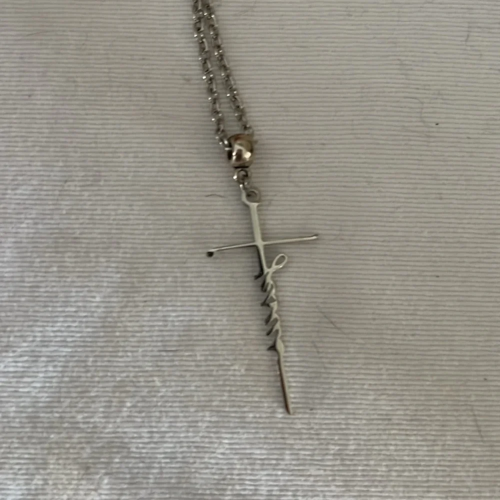 God Jesus Lord Cross Stainless Steel Necklace