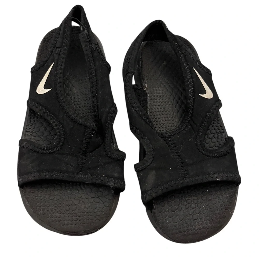 Nike Sunray Open Toe Water Shoes Black 9C