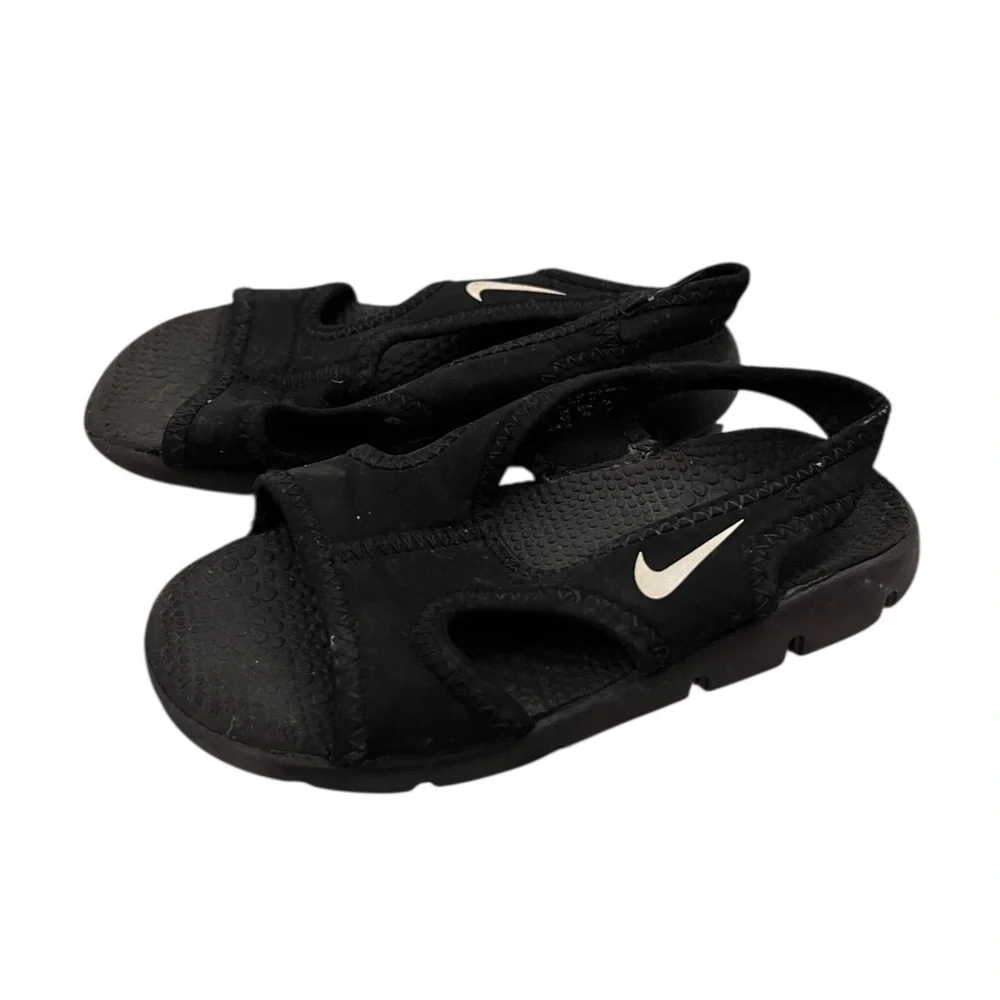 Nike Sunray Open Toe Water Shoes Black 9C