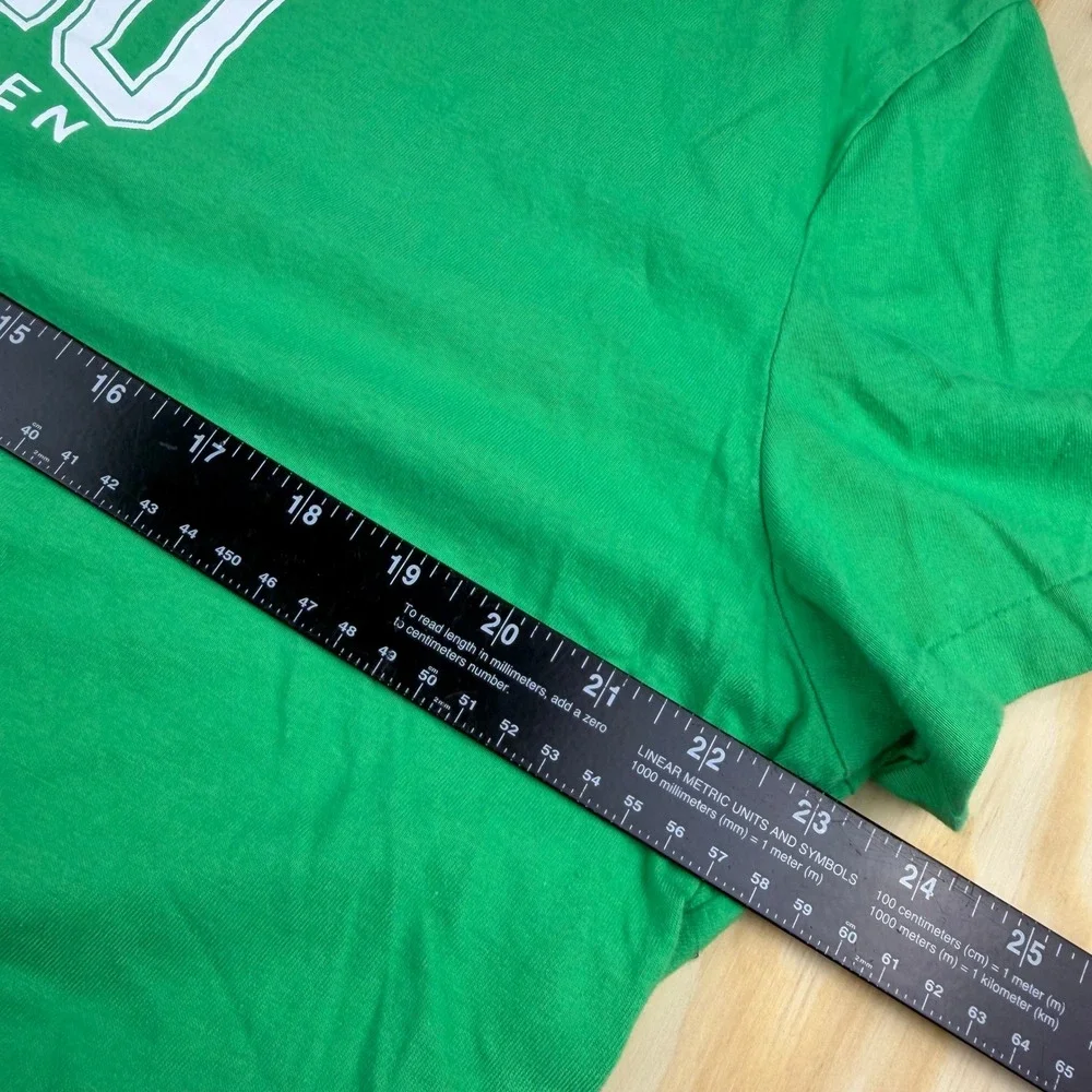 Polo Ralph Lauren Mens Green Classic Fit Logo Graphic T-Shirt Large