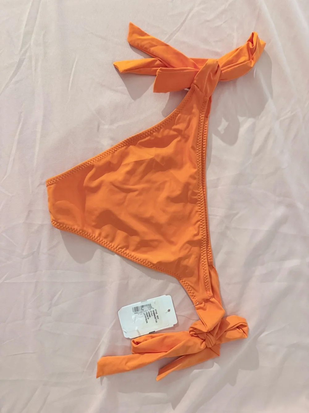 Frankie’s Orange Triangle Bikini bottoms