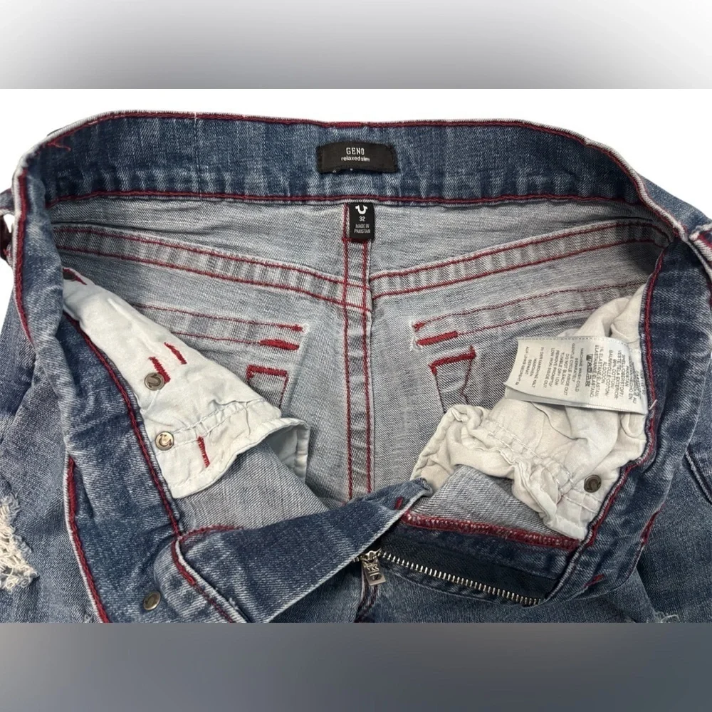 True Religion Men's Geno Relaxed Slim Jeans