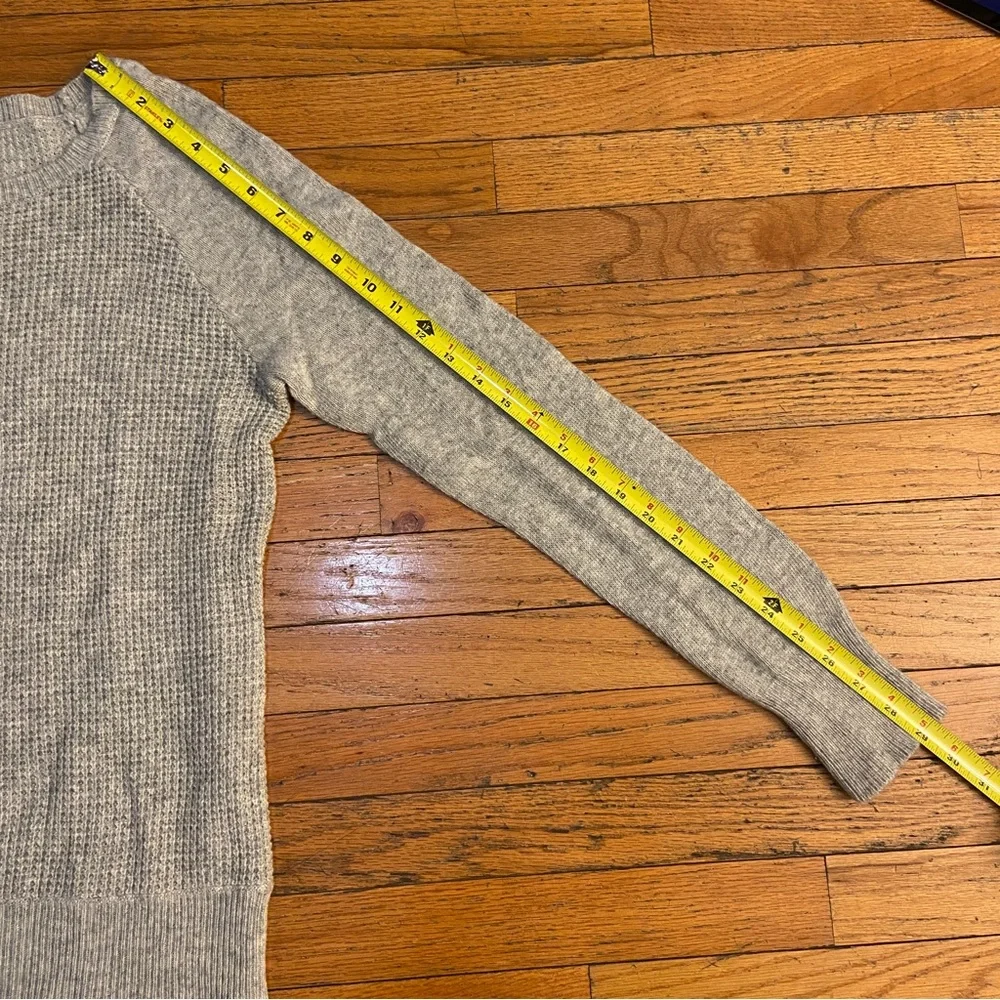 J. Crew Wool-blend Waffle sweater