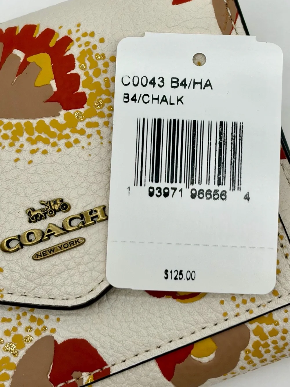 Coach Small Wallet With Floral Print