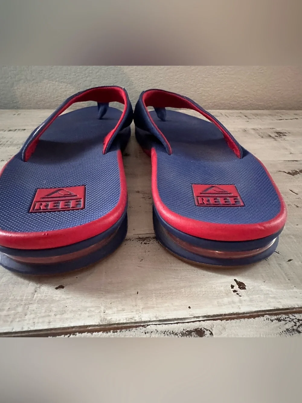 Reef Texas Rangers MLB Flip Flops Men’s 13 Bottle Opener Sandals