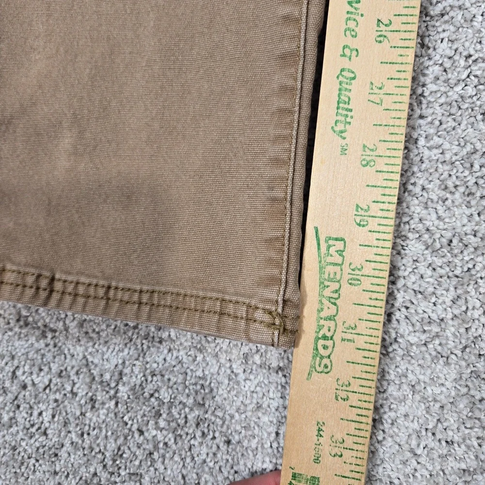 Legendary Whitetails stretch canvas Pants mens 32x32 Tan brown