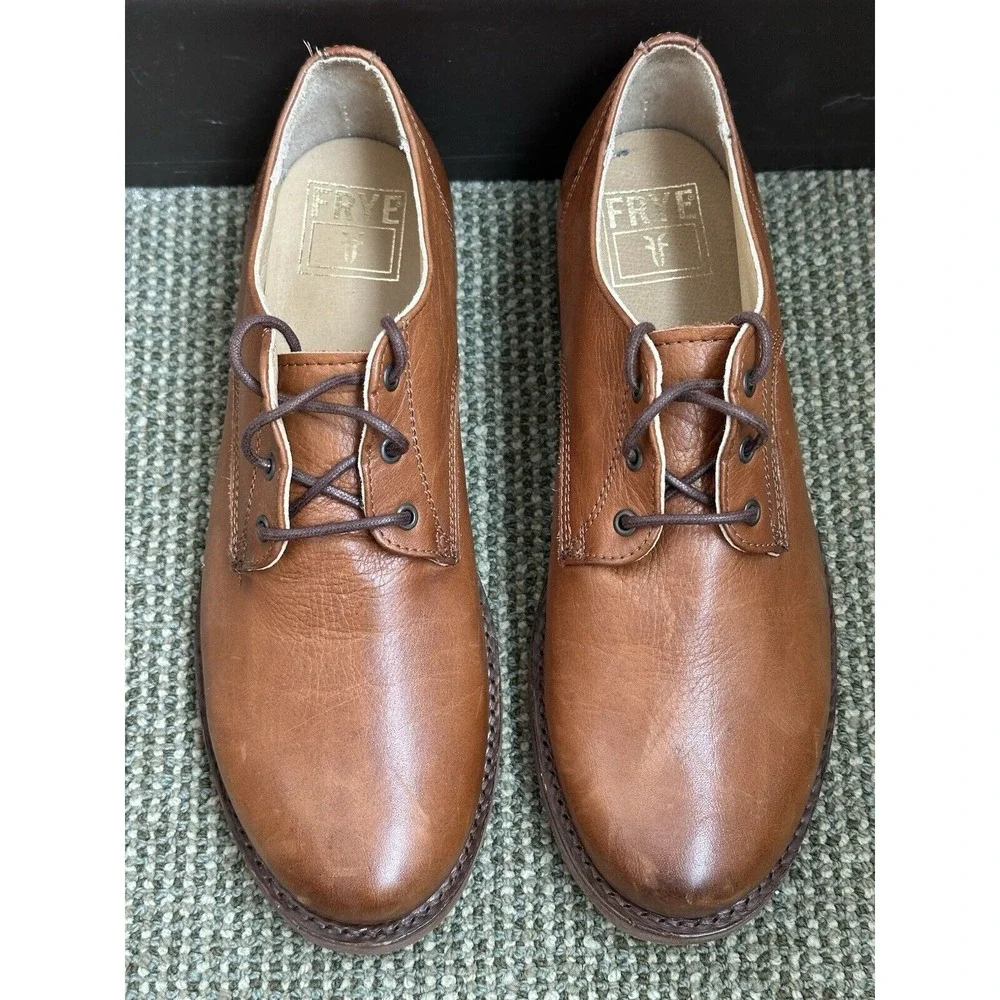 Frye, Carter Oxford Shoes, Brown, Men's‎ Size 9B