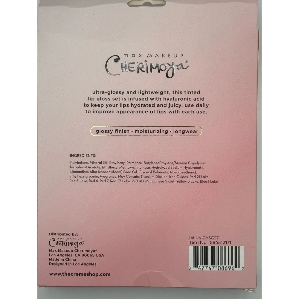 The Creme Shop included shades