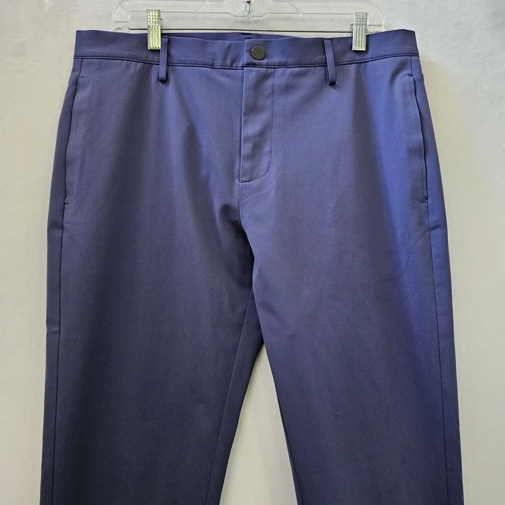 Ministry of Supply‎ Pants Navy Blue Aviator Slim Tapered Golf 34x33 Performance
