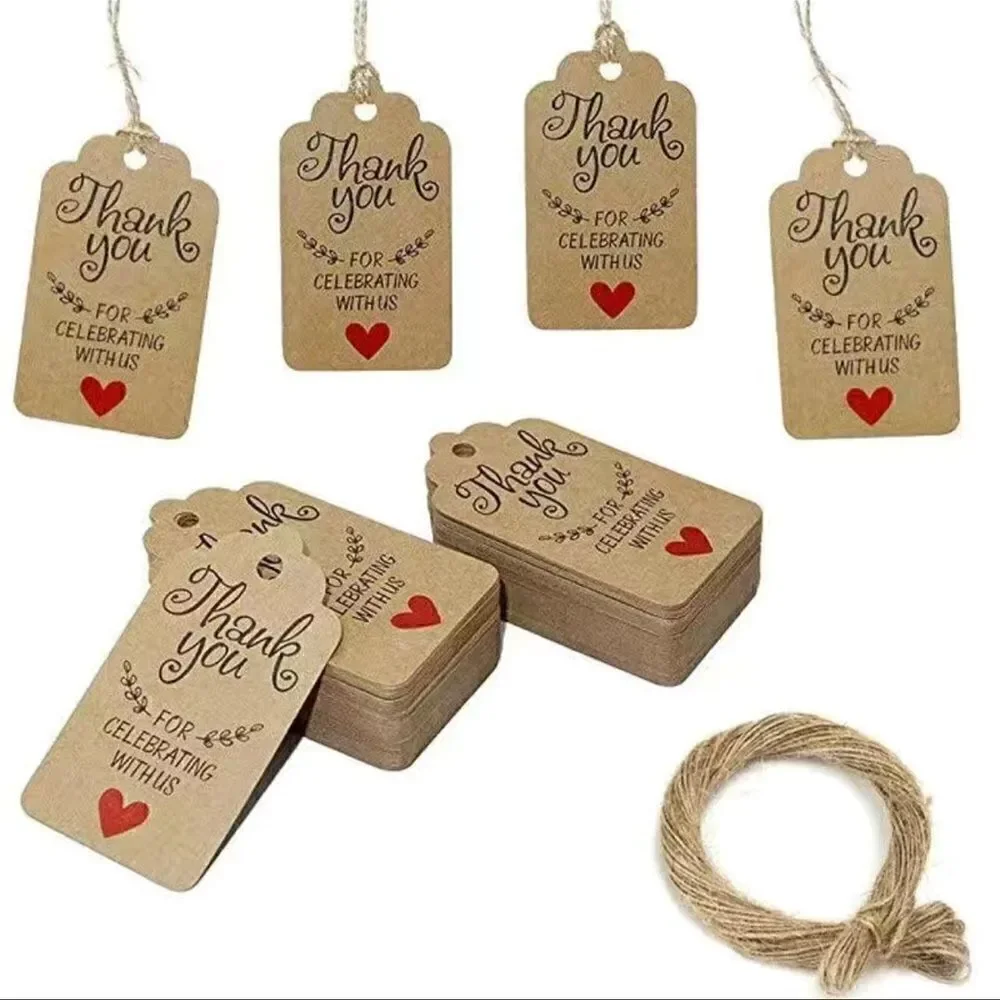 Kraft (50) thank you for celebrating with us hanging card