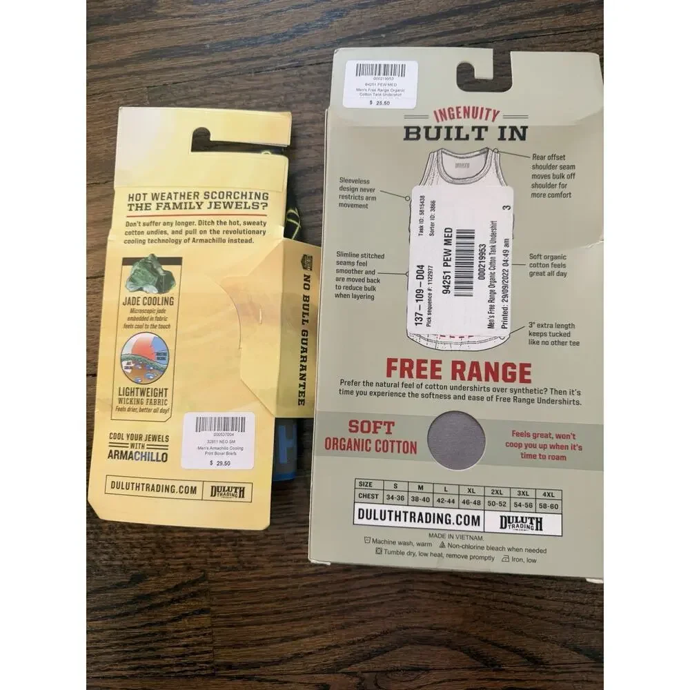 Duluth Trading Co men bundle