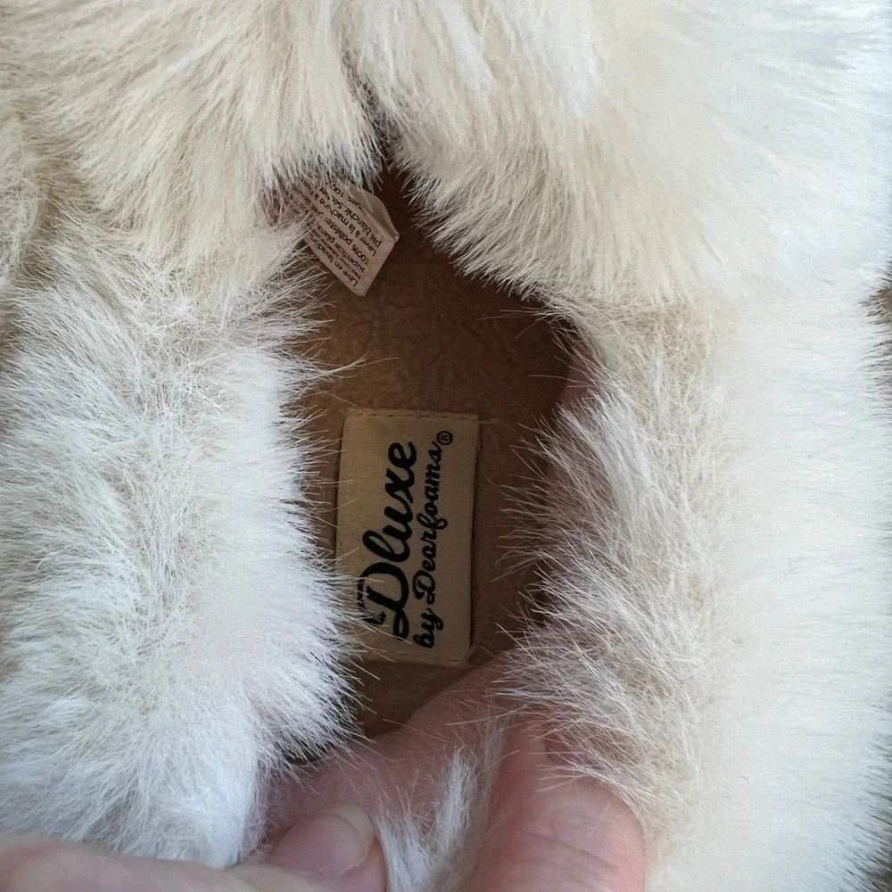 dearfoams dluxe slippers
