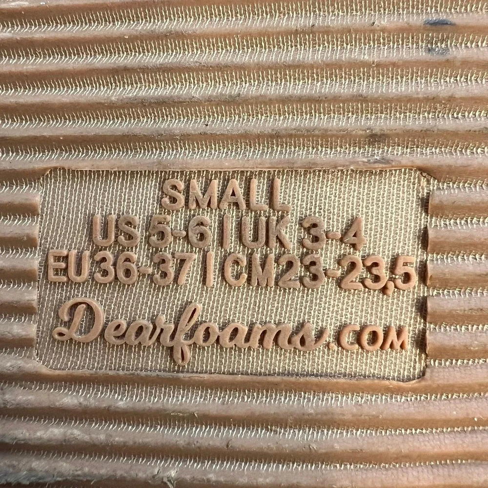 dearfoams dluxe slippers