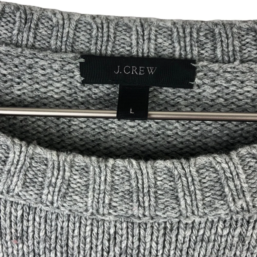 J. Crew Wool Blend Crew‎ Neck Sweater