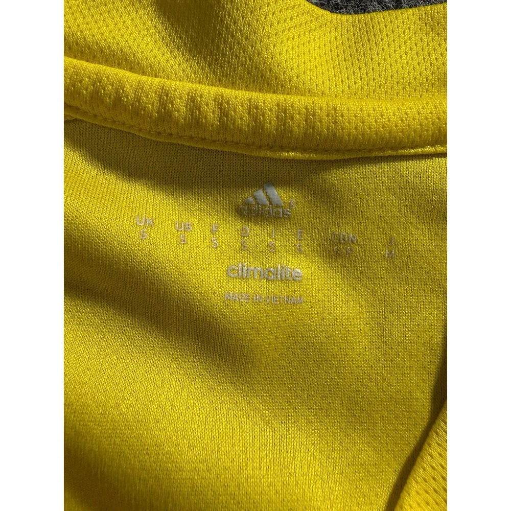 Adidas Columbus‎ Crew Jersey Adidas Men's Size Small 2015 Yellow MLS