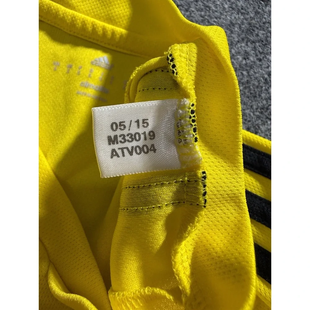 Adidas Columbus‎ Crew Jersey Adidas Men's Size Small 2015 Yellow MLS