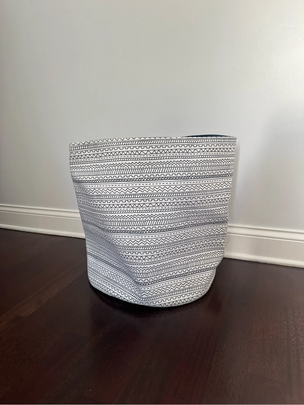 Fabric Printed Storage Basket
