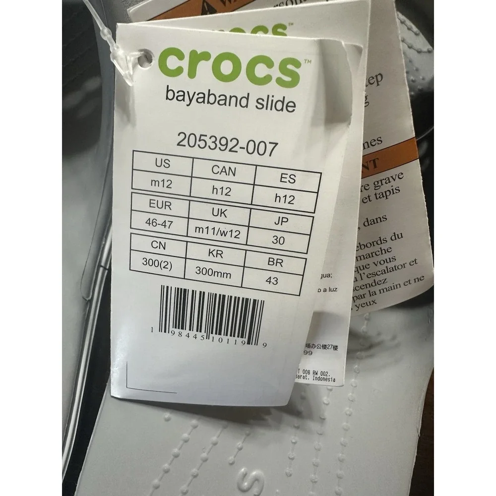 CROCS synthetic size comfort