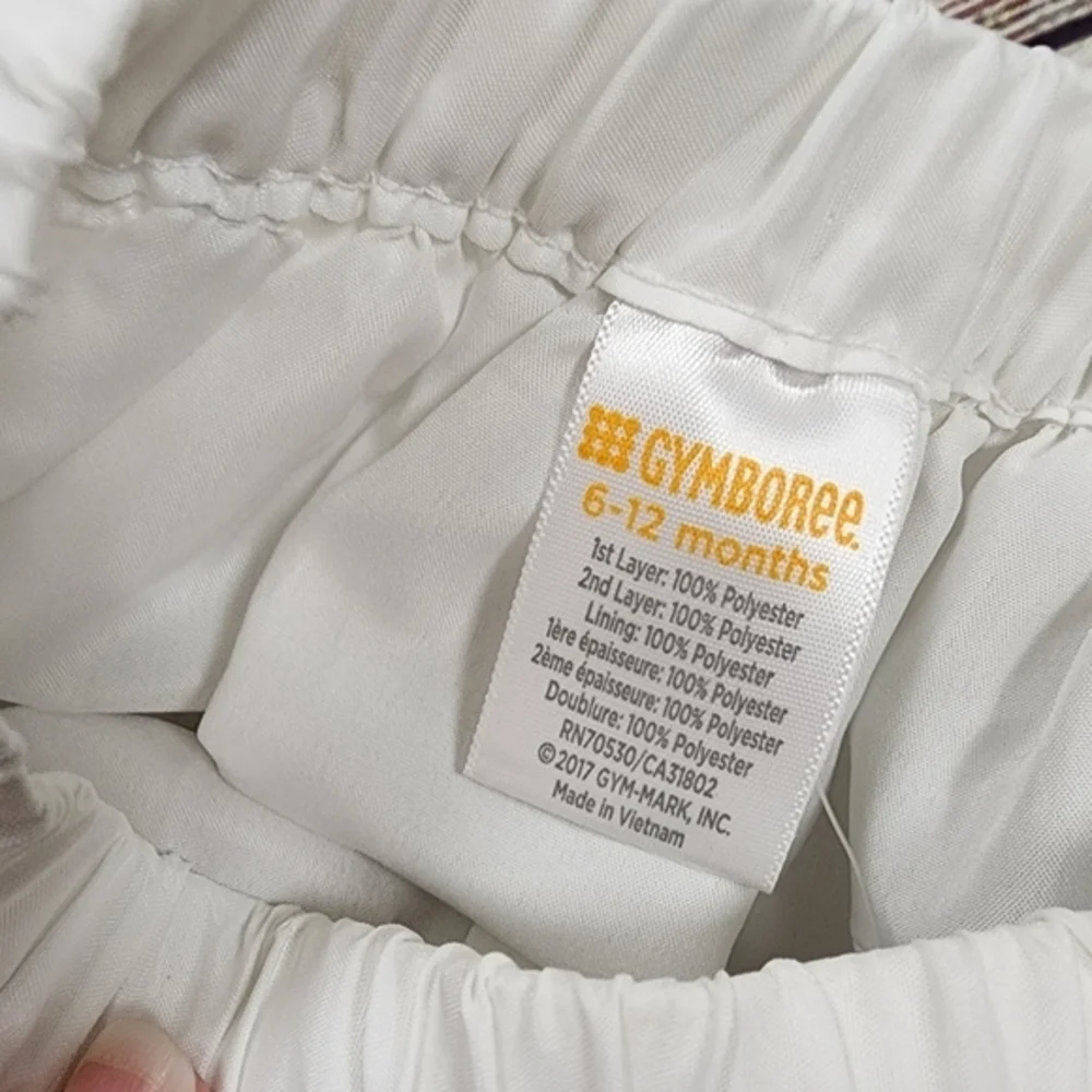 Gymboree‎ White Silver Star Tutu Skirt