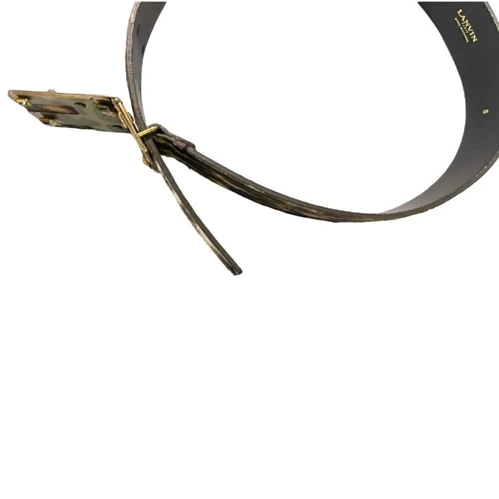Lanvin calf hair