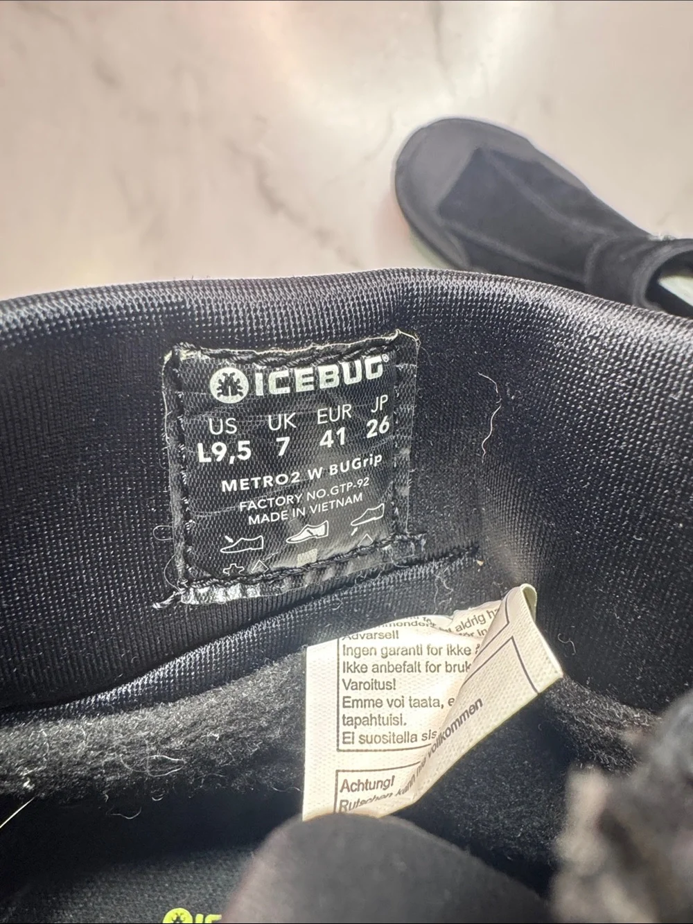Icebug metro bugrip