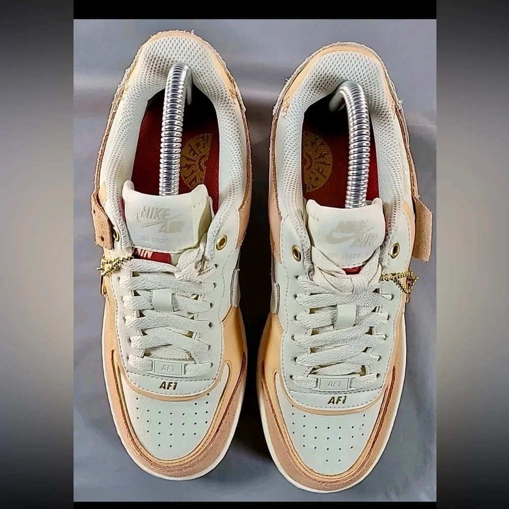 Nike Air‎ Force 1 Shadow Sisterhood Women’s Sz 8 Cashmere Orange DM8157-700 NWOB