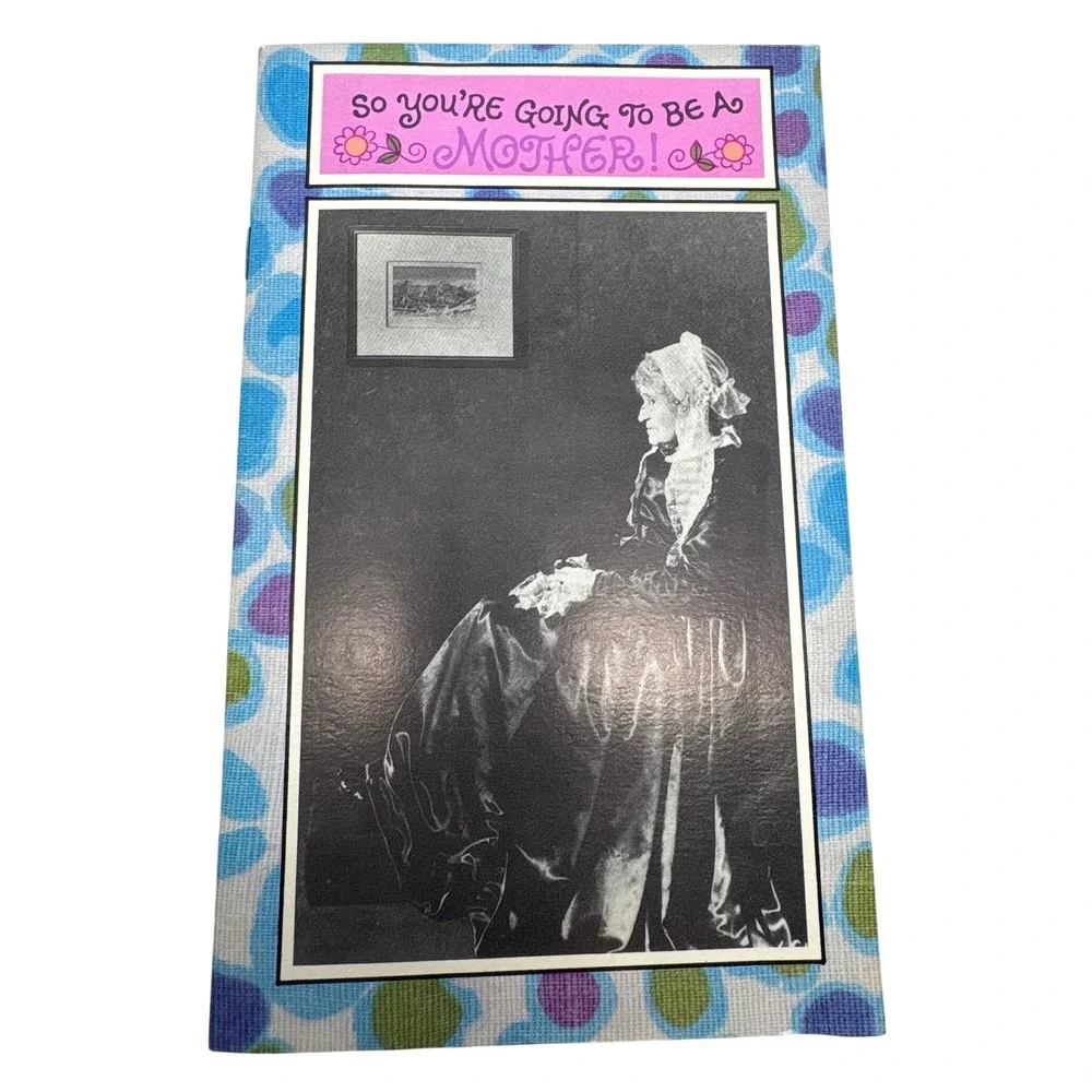 Vintage 1971 American Greetings So You're Going to Be a‎ Mother Card Signed