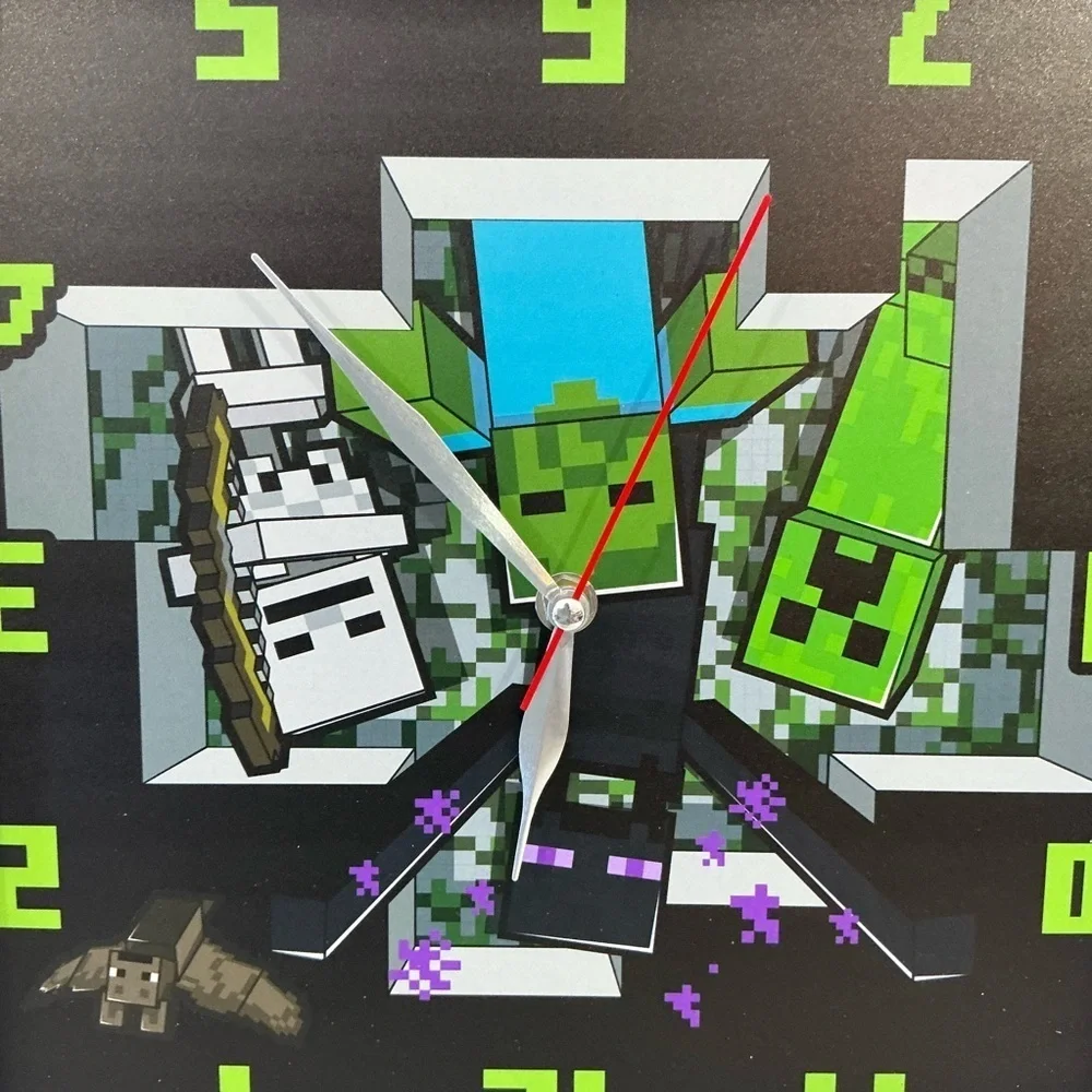 Minecraft wall clock