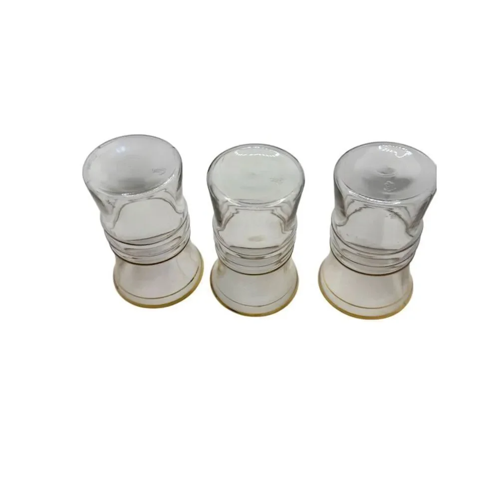 Anchor Hocking gold brand hourglass