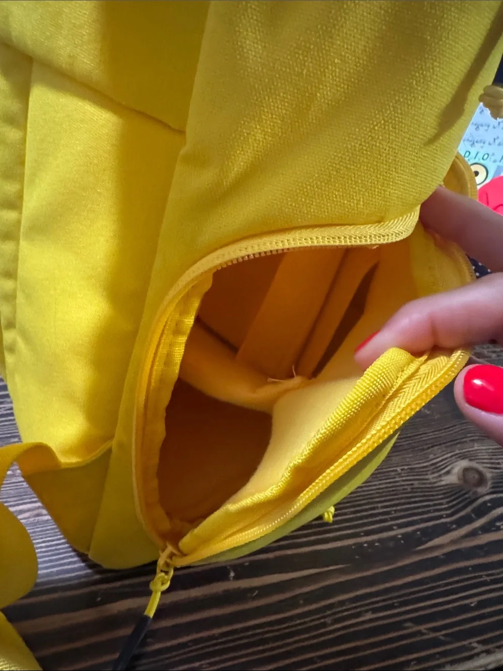 Brevite The Jumper Camera Backpack In Lemon Yellow Regular Size