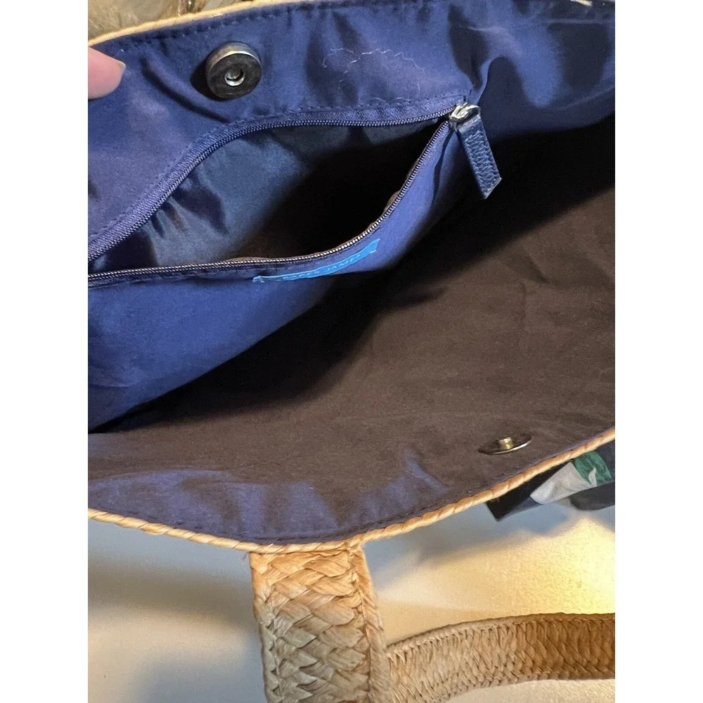 Draper James Everyday Straw Shoulder Bag -‎ Natural Straw Look Tote