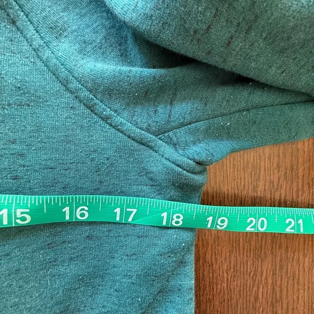 Nike Women's Teal Side Zip-Up Hoodie size XS