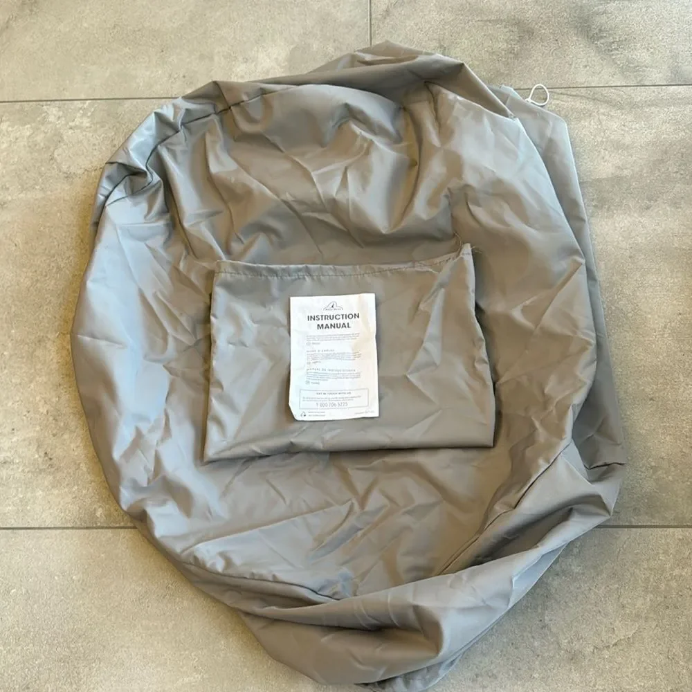 NEW KoverRoos 3’ round picnic table cover - Gray color