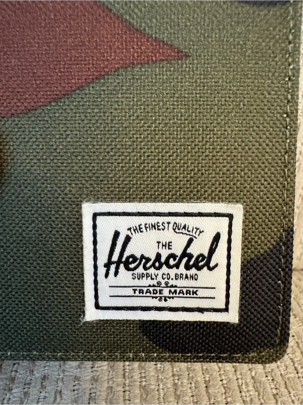 Herschel Supply Company canvas camo