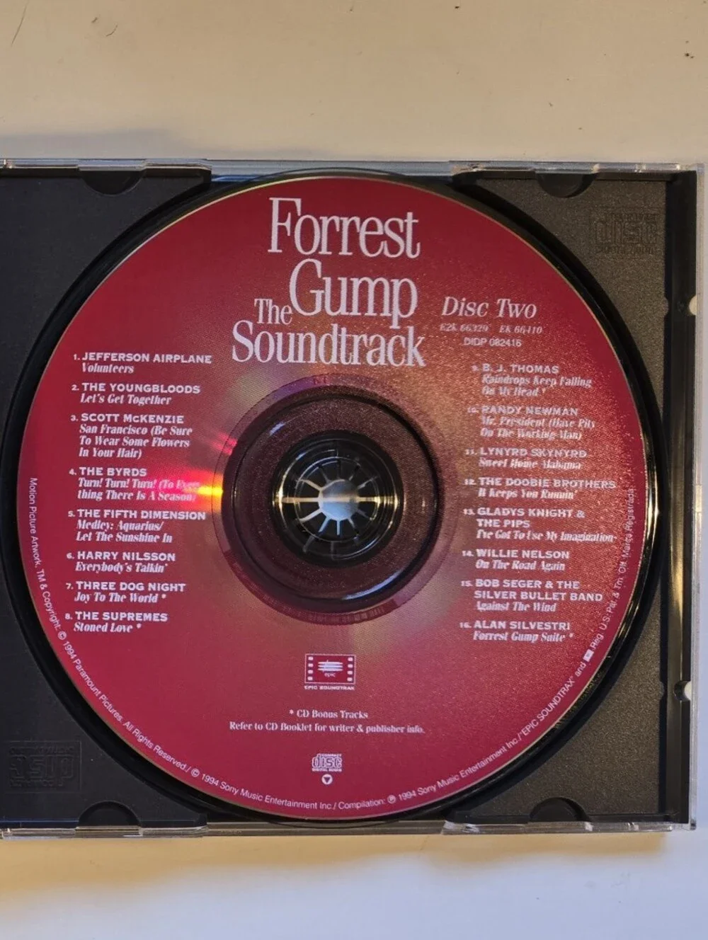 Sony forrest gump