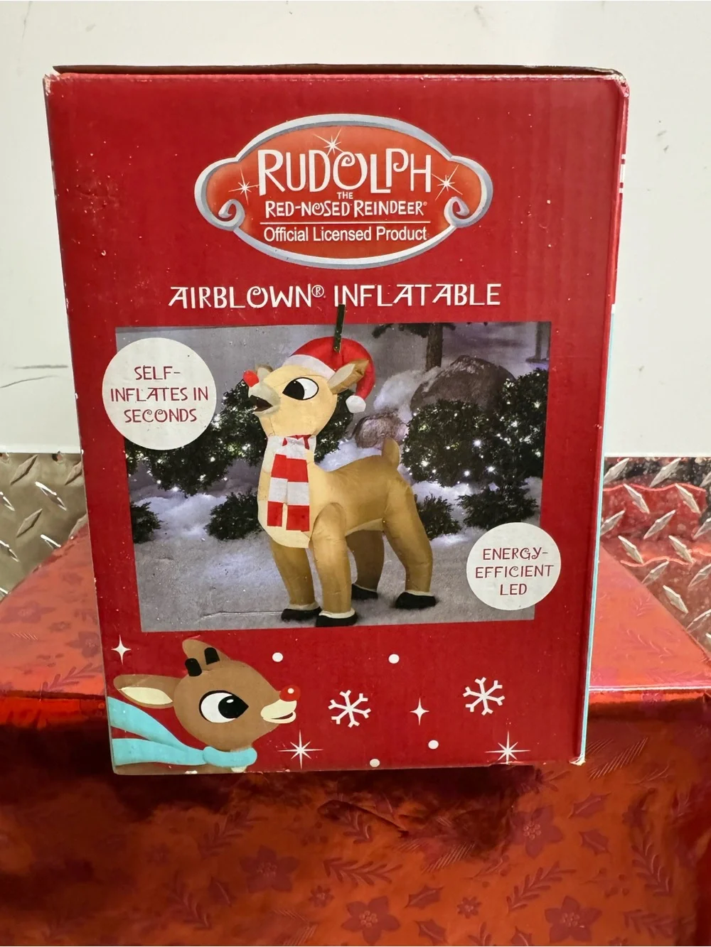 Christmas Rudolph Inflatable