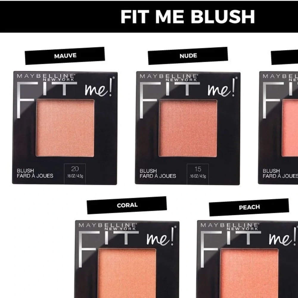 3 for $15✨ Maybelline fit me “mauve” blush