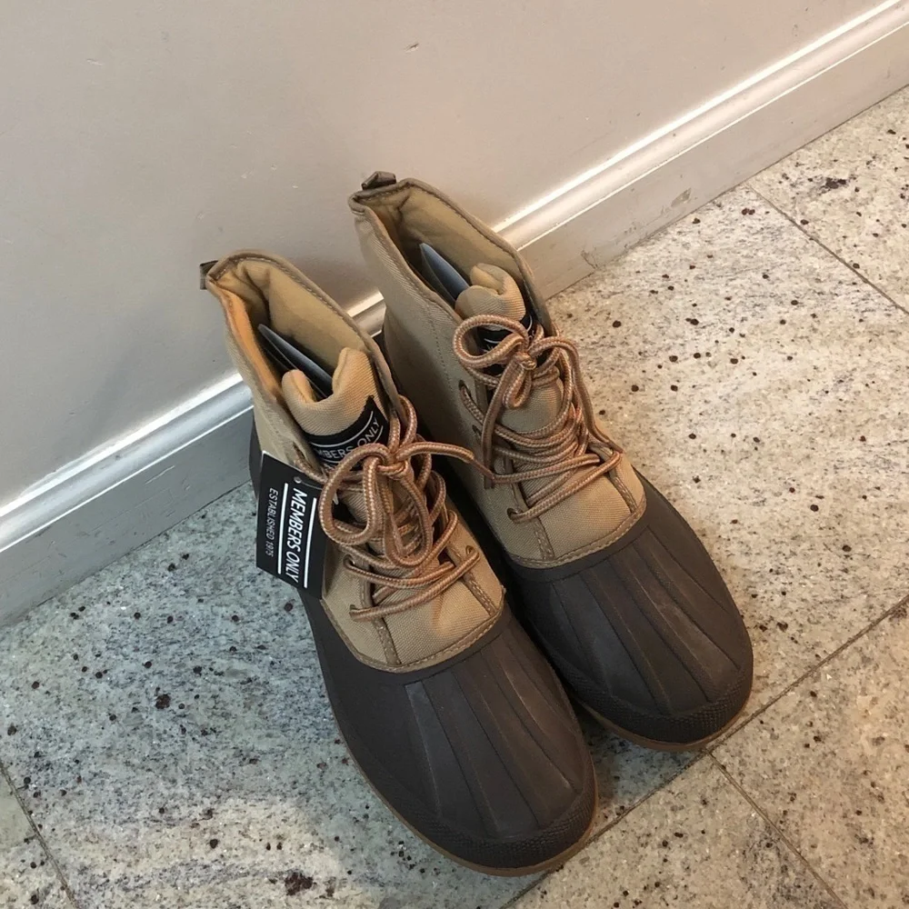 New WEATHER SNOW DUCK BOOT R5