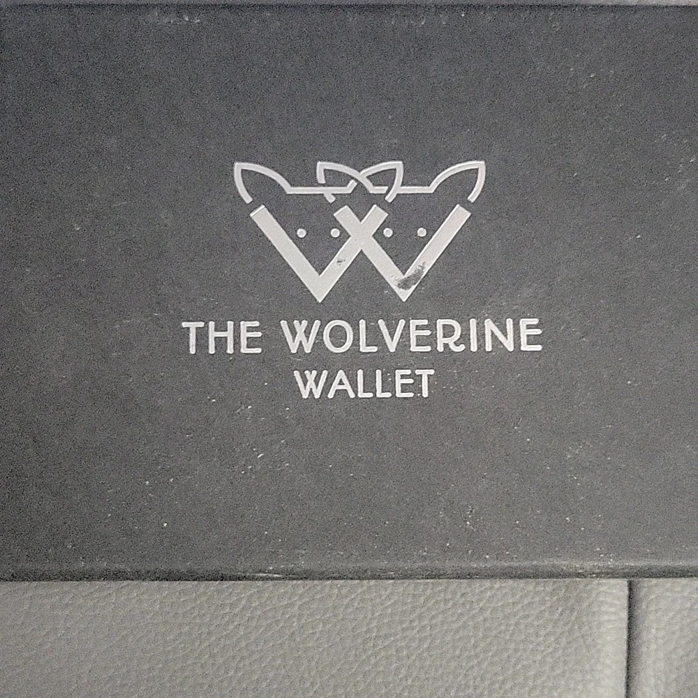 Wolverine Black Leather Wallet