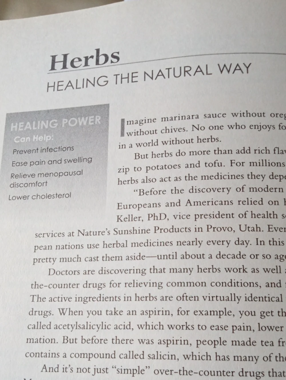 Prevention health book