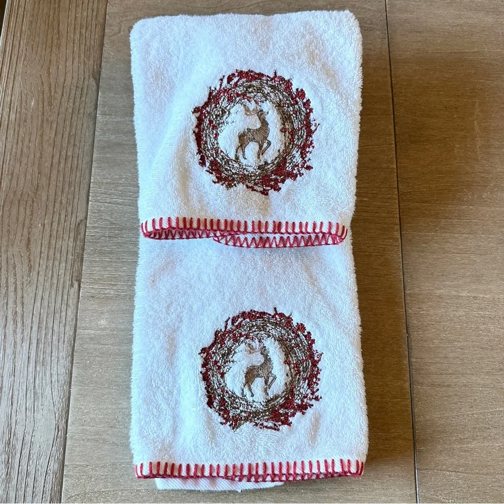N/A christmas embroidered