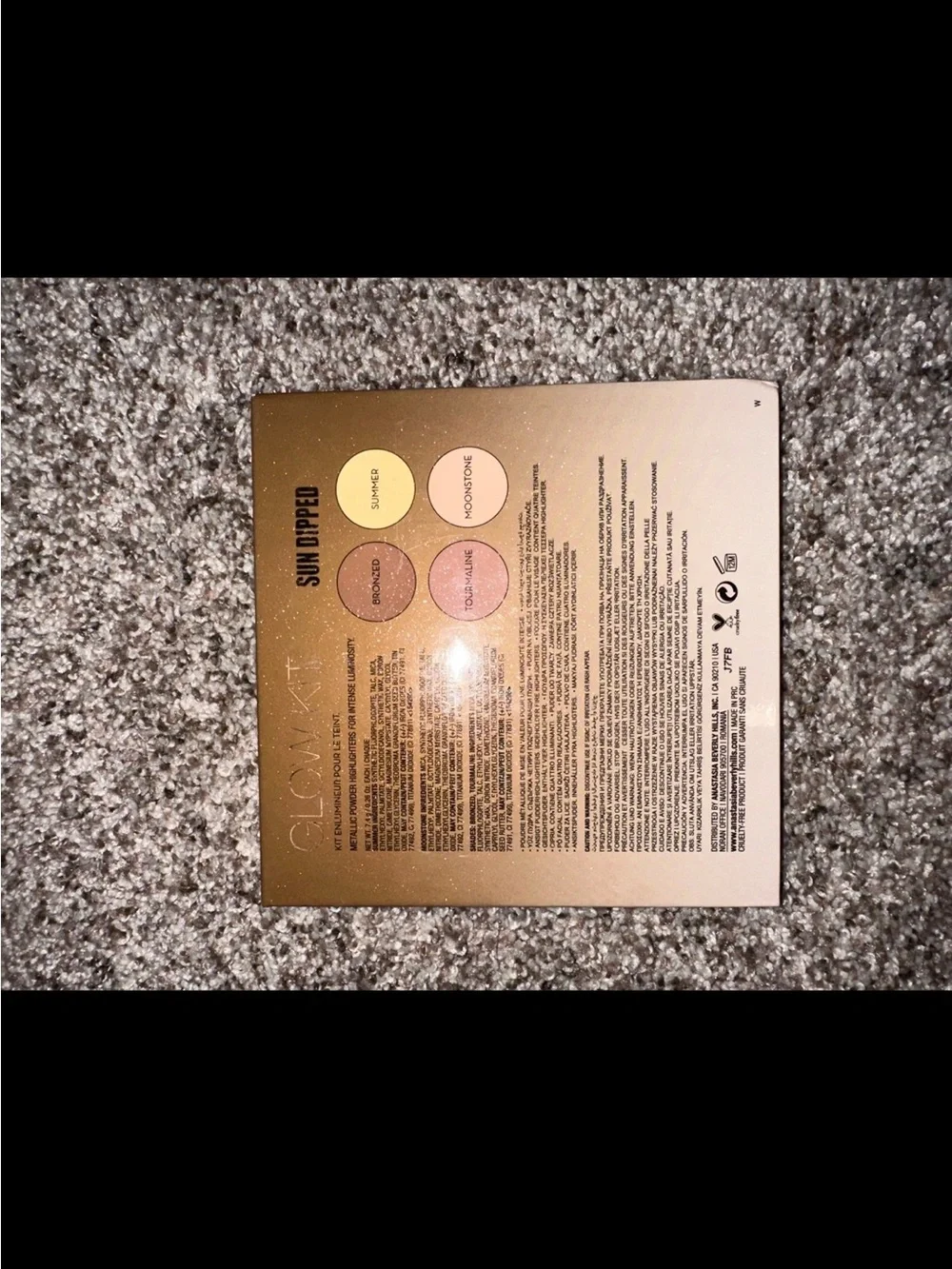 Anastasia Beverly Hills Glow Kit - Metallic Gold Ombre
