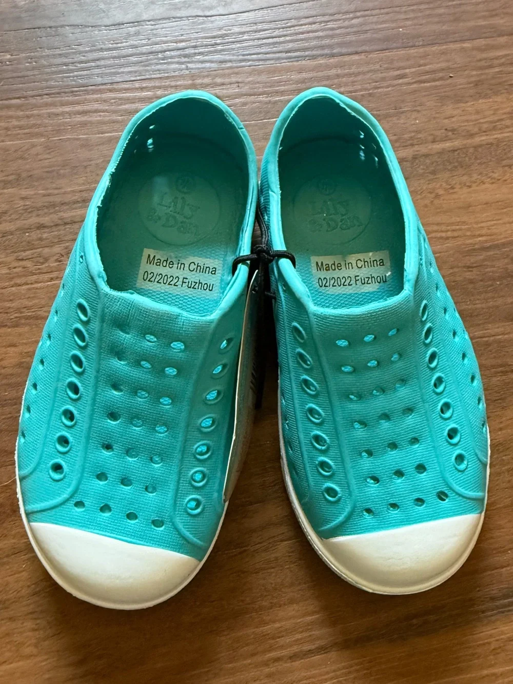 Kids Slip-On Water Shoes in Mint Green - Comfortable Beach Play
